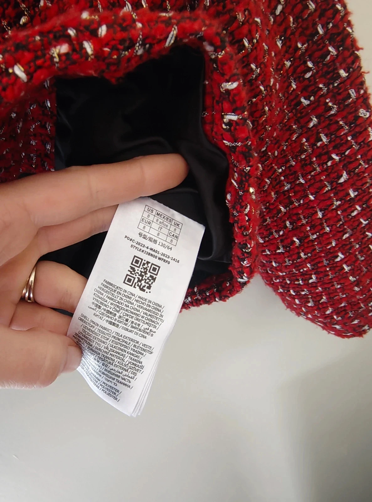 6 años chaqueta blazer de media temporada auténtica GUESS – photo 2